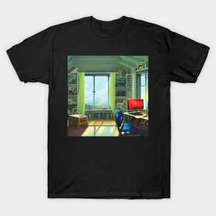 90s Introvert Gamer Life Dream as Homebody Introverting T-Shirt